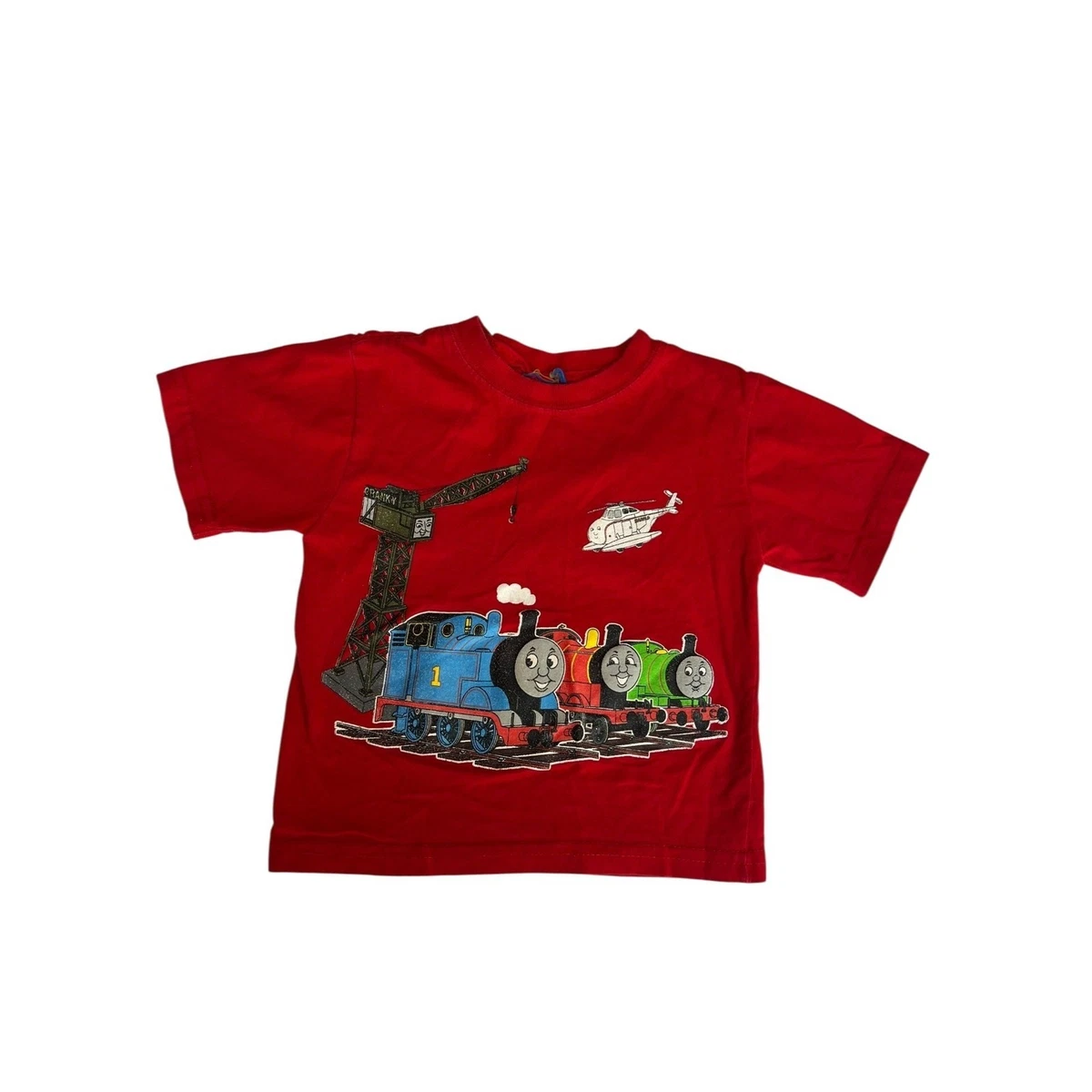 Thomas & Friends Unisex Kinder T-Shirt, Rot, Ku Produktbild-Vorschau 2