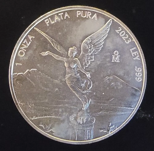 2023 Libertad Mexican Mint Onza Toning Rare Bullion-0.999 Silver 1 Oz Art Coin
