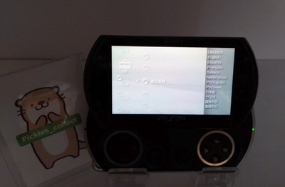 PSP go　SONY PSP-N1000 PB 本体 PSP Go Piano Black PSP N1000 PB Console Japan Ver Good