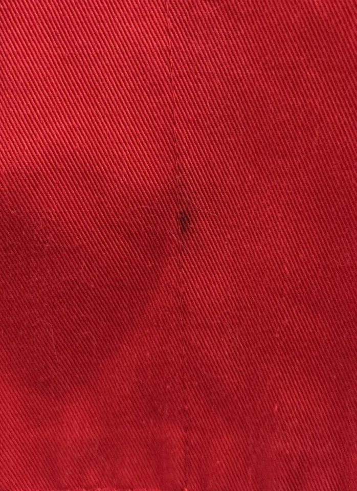 Michaels Arts & Crafts Store Employee Red Vest Worker Adult Uniform Size Medium - Image 3 of 4