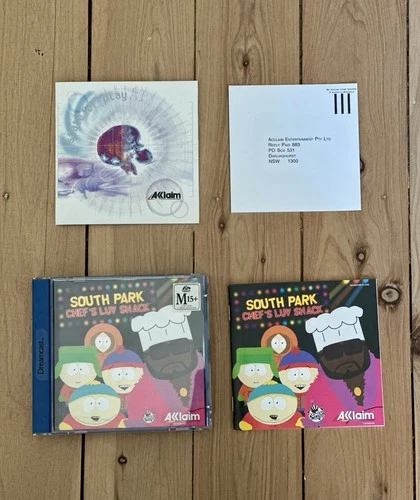 South Park Chef's Luv Shack - Sega Dreamcast PAL - Complete with Manual