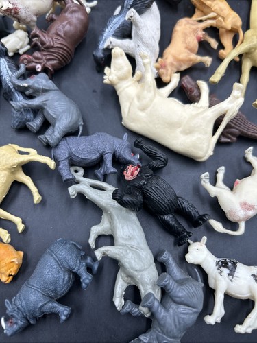 Juego Arca de Noé de colección - Arca grande de plástico con lote de animales mixtos. - Imagen 11 de 12