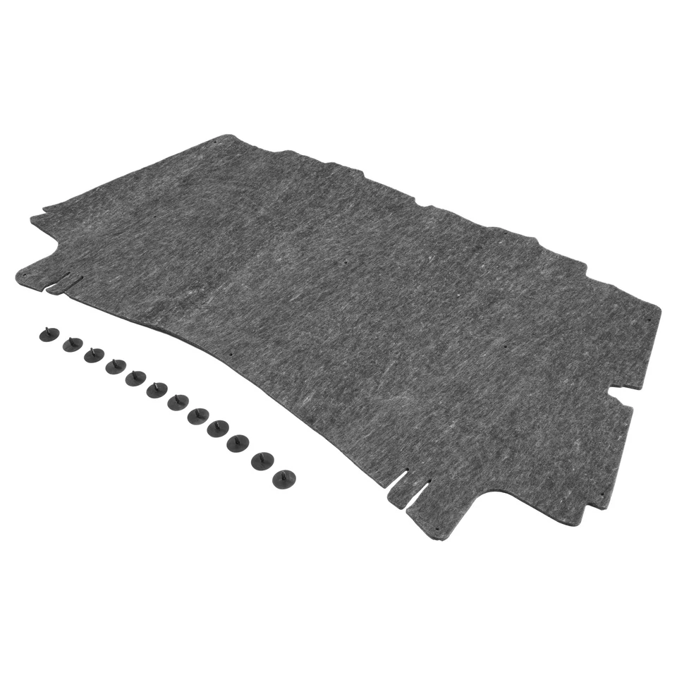 Hood Insulation Pad Heat Blanket & Clips For Dodge Ram 1500 2500 3500 2002-2009 - Image 4 of 4