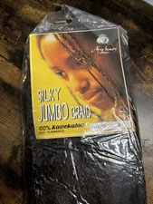 AFRO BEAUTY Silky Jumbo Braid Kanekalon Hair Extension color 4 -24”Non-Flammable