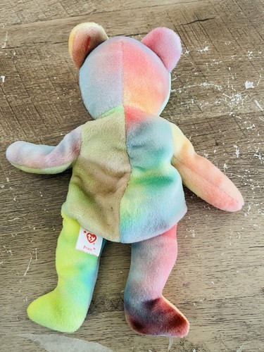 Ty Beanie Baby: Peace Bear 1996 - Multicolor - Picture 3 of 7
