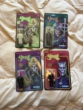 Figuras de vinilo Ghost BC Papa Emeritus y Nameless Ghoul Super 7