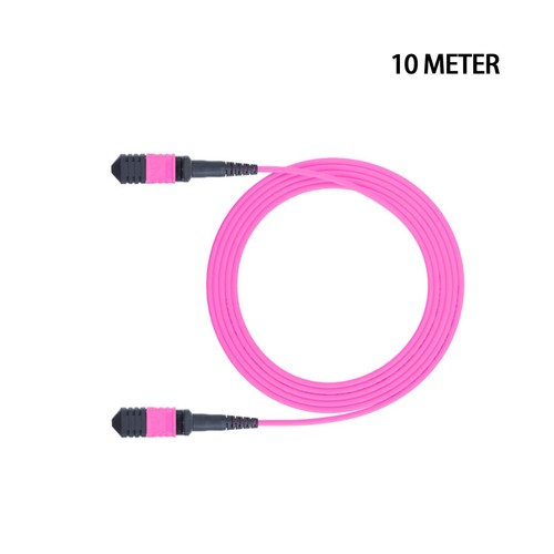 1-10M MPO to MPO OM4 Fiber Optic Patch Cord 12 Core Type B MTP/Female-Fema lotNe - Afbeelding 12 van 14