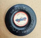 Hot Wheels Redline 1971 Strip Teaser Plastic Button Made In Hong Kong Original