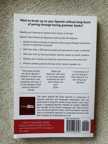 *NEW**Spanish: Short Stories For Beginners: Improve Your Spanish Listening and.. - Picture 2 of 6