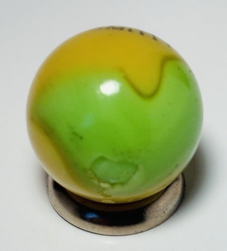 Peltier Glass Co SMITTY Comic Strip Marble .68” Near Mint- Condition - Picture 2 of 7