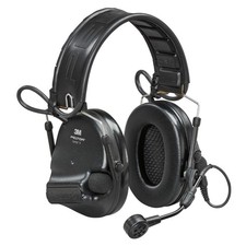 3M Peltor ComTac VI Defender Electronic Wireless Earmuff NIB Boom Mic Matte Blk