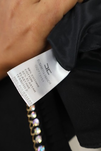 Elisabetta Franchi Blazer Women's Jacket Size 46 Woman Vintage Casual Cotton - Imagen 13 de 13