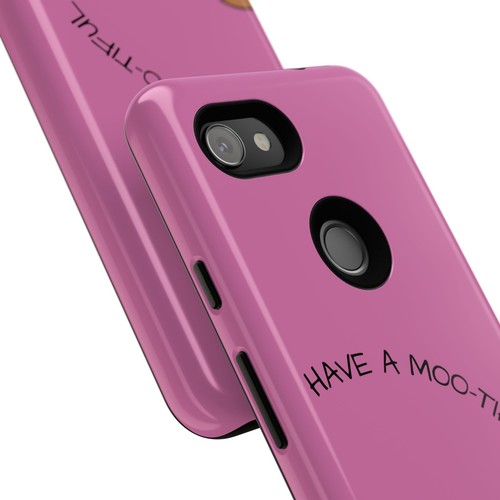Cute Cow Phone Case - Have a Moo-tiful Day, Farmhouse Decor - 第 227/261 張圖片