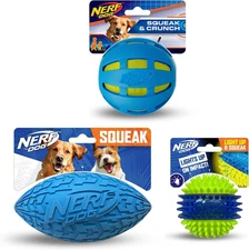 Toy Gift Set, 3-Piece Set of Outdoor Dog Toys for Fetch, Includes Checker Crunch
