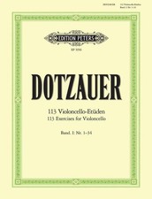 Justus Johann Friedrich Dotzauer 113 Violoncello-Etüden - Heft 1: Nr. 1 -34