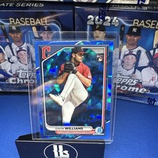 2024 Bowman Chrome Sapphire Edition - Gavin Williams #77 (RC)