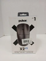 Pulsar X2 V2 Wireless eSports Gaming Mouse Black - Size 1 (Mini) *NO CORD*