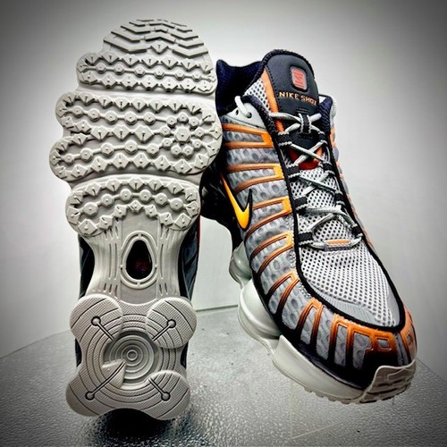 Nike Shox TL Smoke Grey Mandarin AV3595-011 Men's Size 13 - Picture 5 of 7