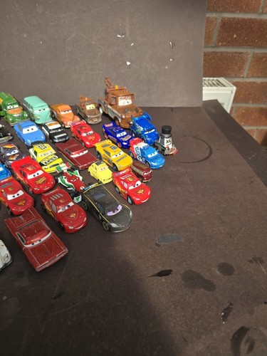 Restposten Disney Cars Die Cast Spielzeugauto Konvolut X49 Lightening McQueen - Bild 6 von 14