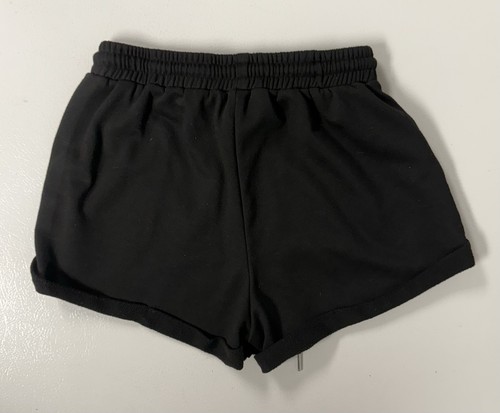 Pantalones Cortos para Sudar Princess Polly Lounge Negros Bolsillos con Cordón Talla 6 S/M - Imagen 3 de 5