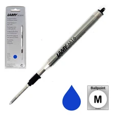 Lamy M16 Ballpoint Pen Refill, Blue Medium