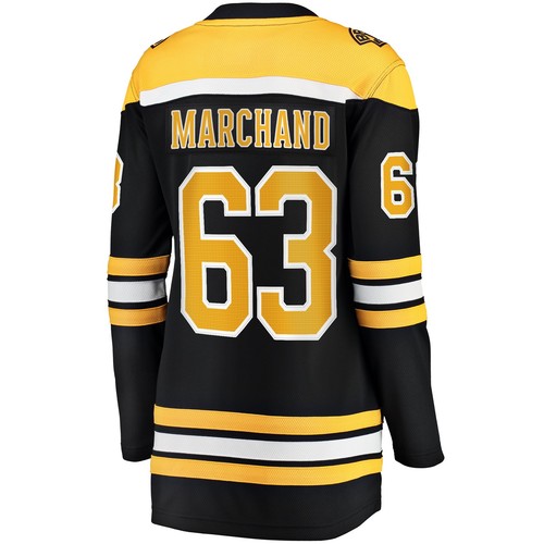 Women's Fanatics Brad Marchand Black Boston Bruins Home Breakaway Jersey - Imagen 3 de 3
