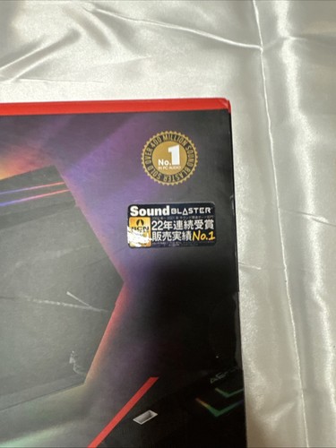 New & Sealed! Creative Sound BlasterX Pro-Gaming 5.1 Channel Sound Card - Black - Photo 6/12