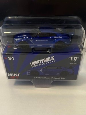 LBWK JDM Diecast Model Mini GT 1/64 Liberty Walk Nissan GT-R