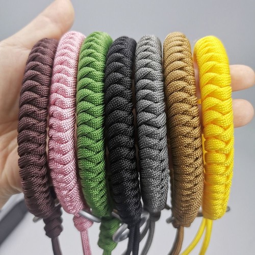 Handmade Woven Mobile Phone Strap Round Rope Mobile Phone Lanyard Accessories - Photo 5 sur 15