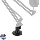 Geekria for Creators Microphone Table Flange Mount Adapter, Metal Table Mount