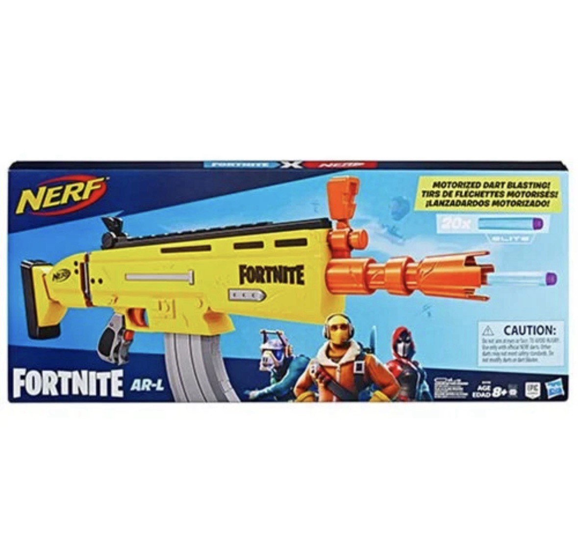 NERF E6158 Fortnite AR-L Elite Dart Blaster New 630509840069| eBay