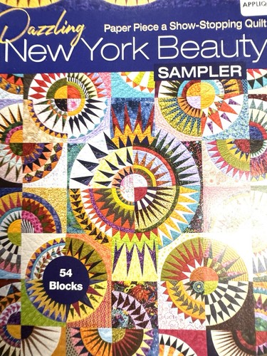 Dazzling New York Beauty Sampler : Paper Piece a Show-Stopping Quilt; 54 Blocks - Picture 2 of 14
