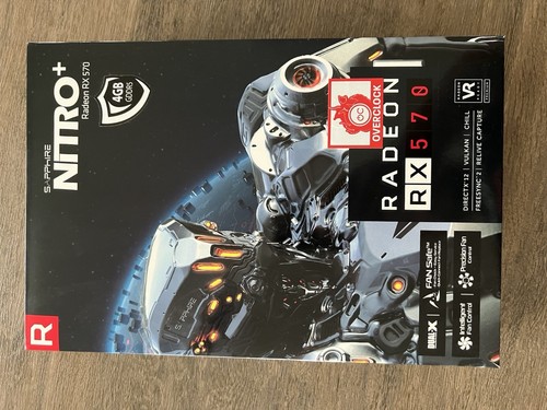 SAPPHIRE Nitro+ Radeon RX 570 4GB GDDR5 Grafikkarte - Bild 7 von 7