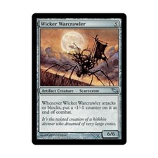 WotC MtG Shadowmoor Wicker Warcrawler (U) (Foil) NM
