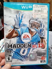 Madden NFL 13 (Nintendo Wii U, 2012) Complete