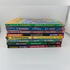 Goosebumps Book Collection Lot Of 8