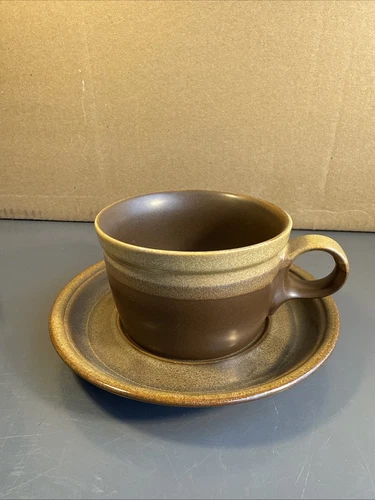 Set Of Mikasa Potters Art Ben Seibel Design Rusticana Cup And Saucer PF005