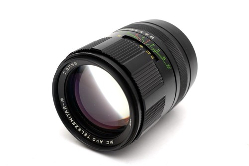 Very RARE KMZ MC APO Telezenitar-M 135mm f2.8 Prime Lens, М42 Mount. - Picture 9 of 15