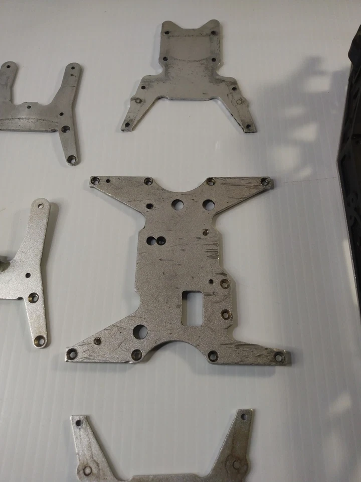 Team Losi LST2 Chassis Parts, Nitro Rc Replacement Parts Rc Stuff, Color Silver - Image 4 of 4