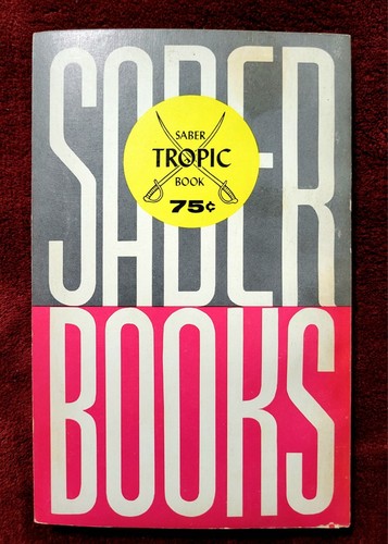 Vintage 1966 'The Pleasure Game' Saber Tropic Paperback Sleaze First Edition GGA - Picture 6 of 6