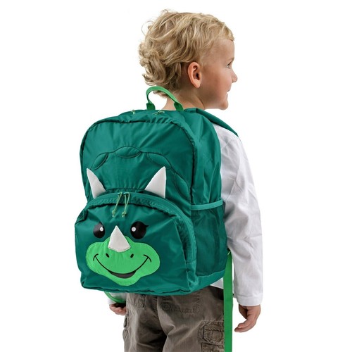 Kinder Rucksack Dinosaurier Motiv Schule Camping Reise Zubehör Getränke Essen Snacks - Bild 1 von 11