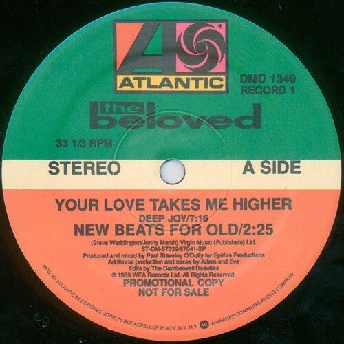 The Beloved-Your Love Takes Me Higher 2xLP 1989 DMD-1340 Vinyl 12'' Vintage - Picture 1 of 1