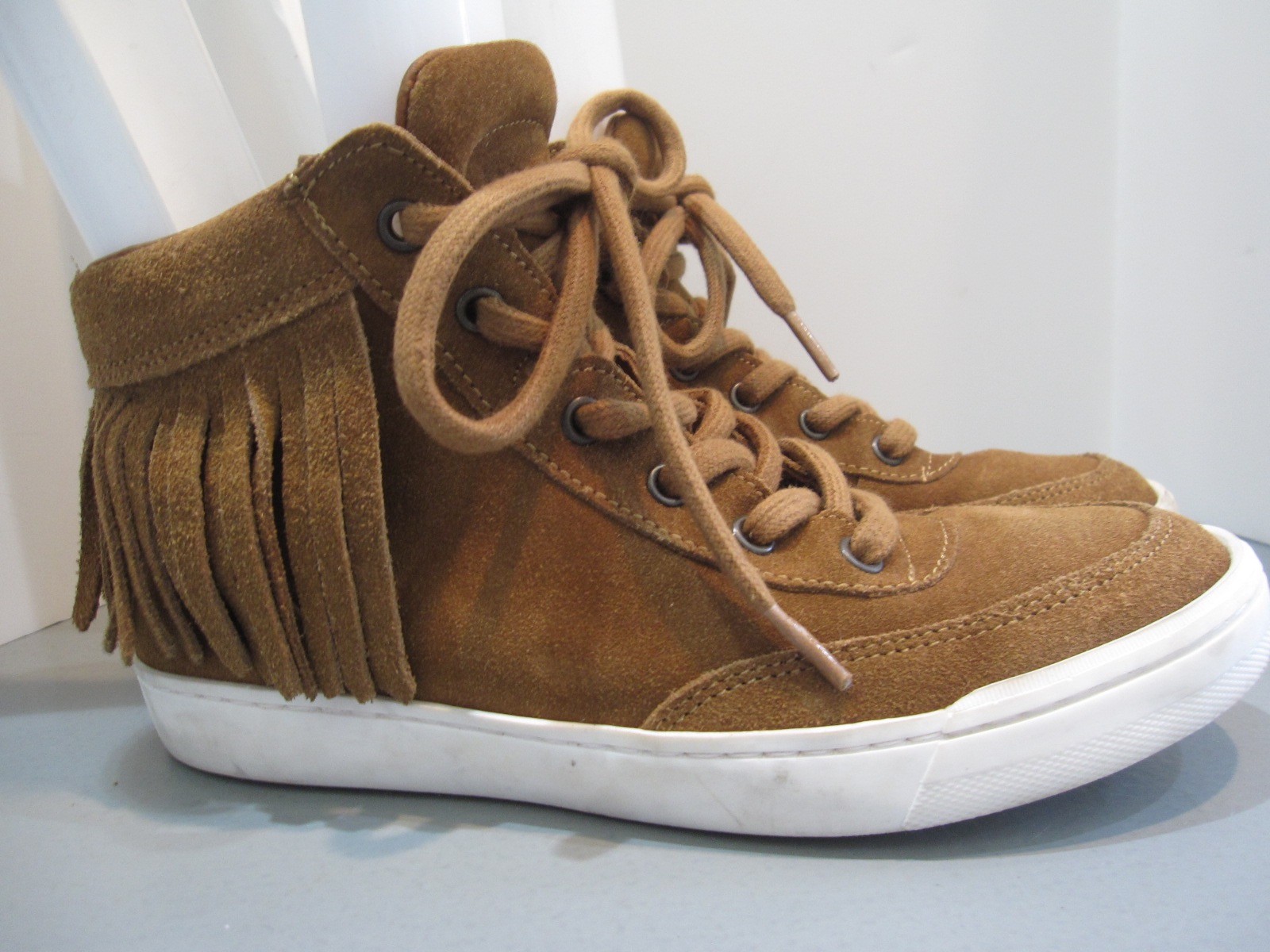 STEVE MADDEN TEEPEAA HIGH-TOP SNEAKER SHOE SHOE SHOE BOOTS 7M Chestnut Brown dffd0a STEVE MADDEN TEEPEAA HIGH-TOP SNEAKER SHOE SHOE SHOE BOOTS 7M Chestnut Brown dffd0a
