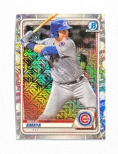 Miguel Amaya ~ 2020 Bowman Chrome Mega ~ Mojo Refractor #BCP-136