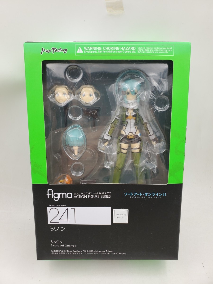 figma シノン Sword Art Online II SAO Figma 241 Shino Sinon Action Figure