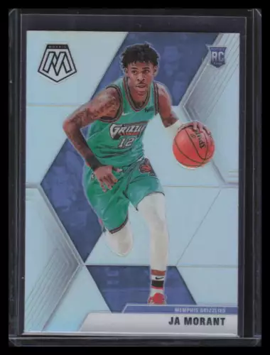 2019-20 Panini Mosaic Silver Refractor 219 Ja Morant Rookie