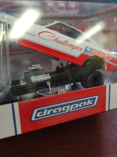 2025 M2 Machines Detroit Muscle Mopar 1971 Challenger Funny Car Dragpak R84 🆕 - Imagen 10 de 13