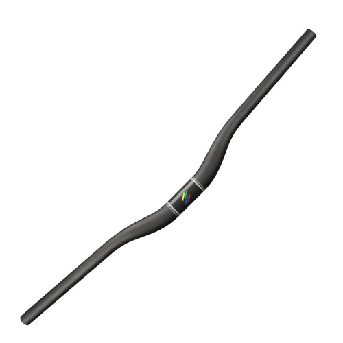 Carbon MTB Handlebar Mountain Bicycle Flat Riser Handle Bars 31.8mm Alfa Pasca - Picture 13 of 14