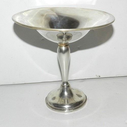 Vintage Sterling Silver Weighted Preisner #204 Compote Very Rare - Bild 2 von 9