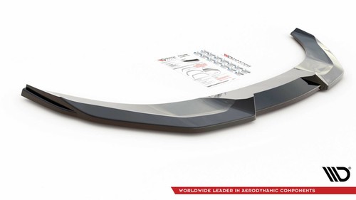 Cup Spoilerlippe SCHWARZ für Nissan 370Z Nismo FL Spoilerschwert Frontspoiler V2 - Bild 5 von 8